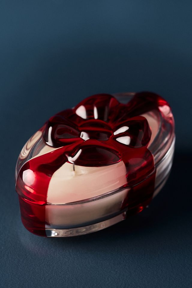 Candela in Vetro a Forma di Fiocco Fruity Sugar Plum & Vanilla Woods #1