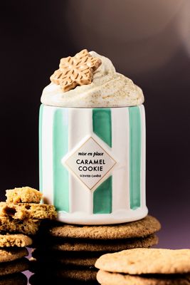 mise en place Gourmand Caramel Cookie Ceramic Candle