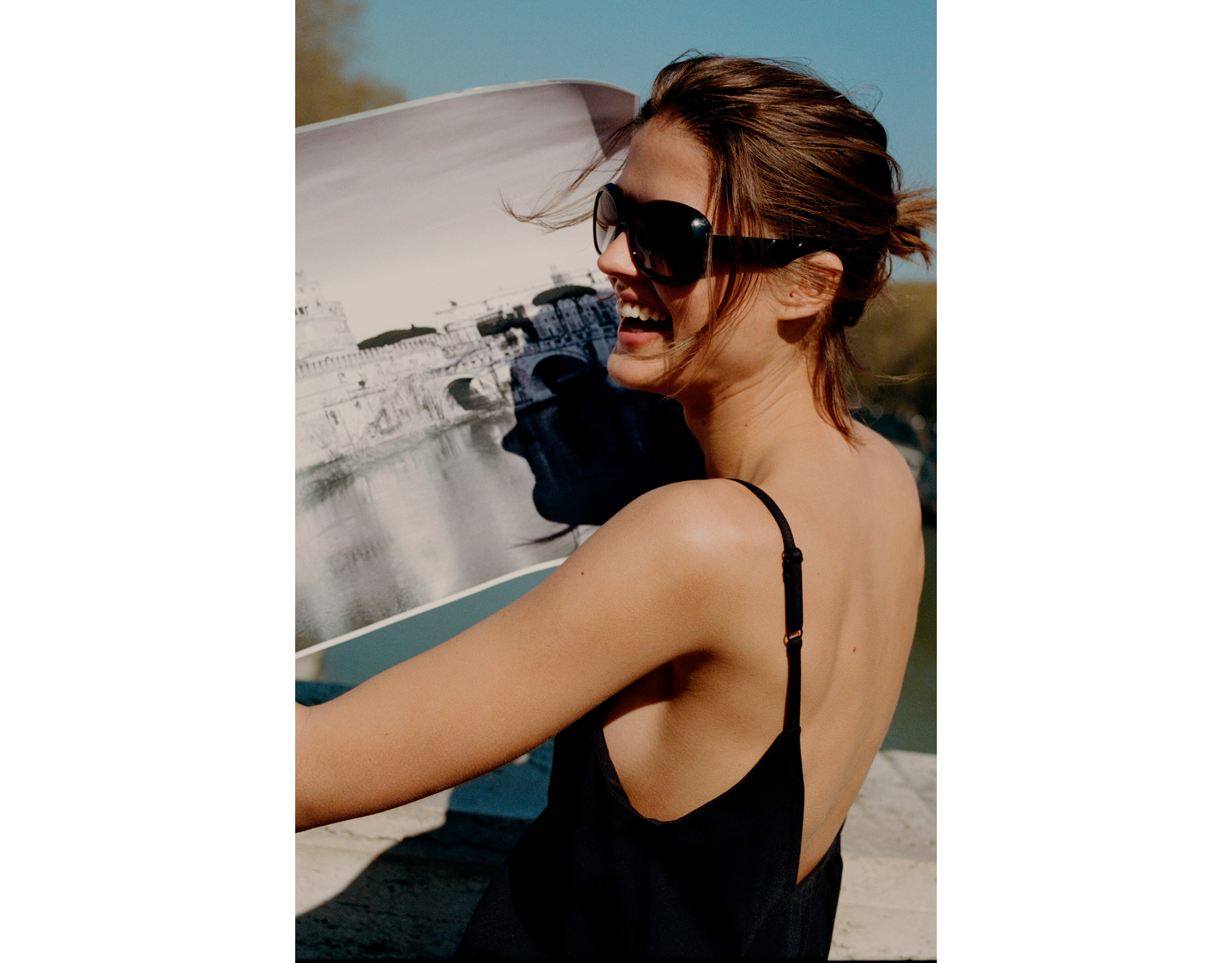 I-SEA Oversized Wrapped Circle Sunglasses