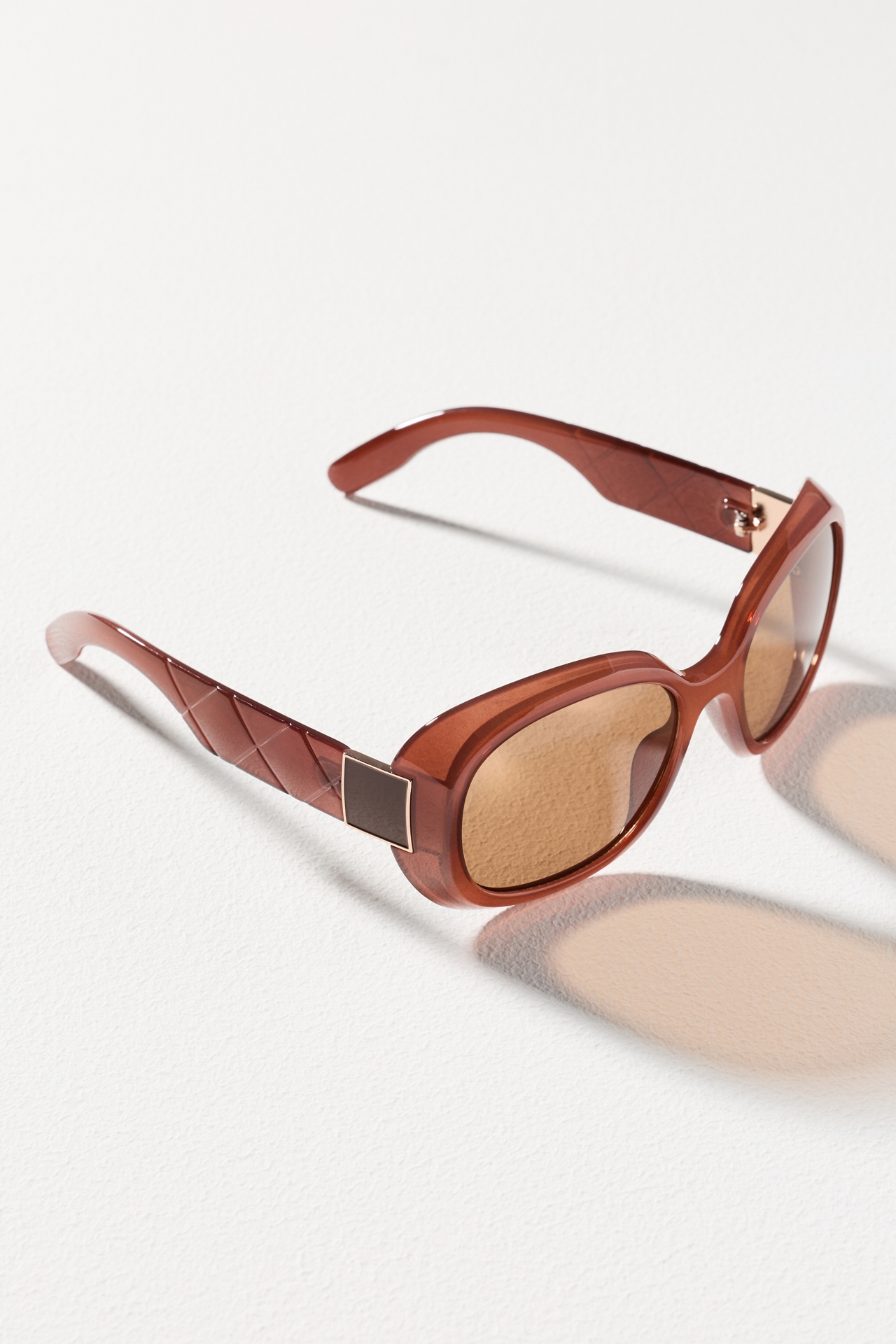 I-SEA Oversized Wrapped Circle Sunglasses