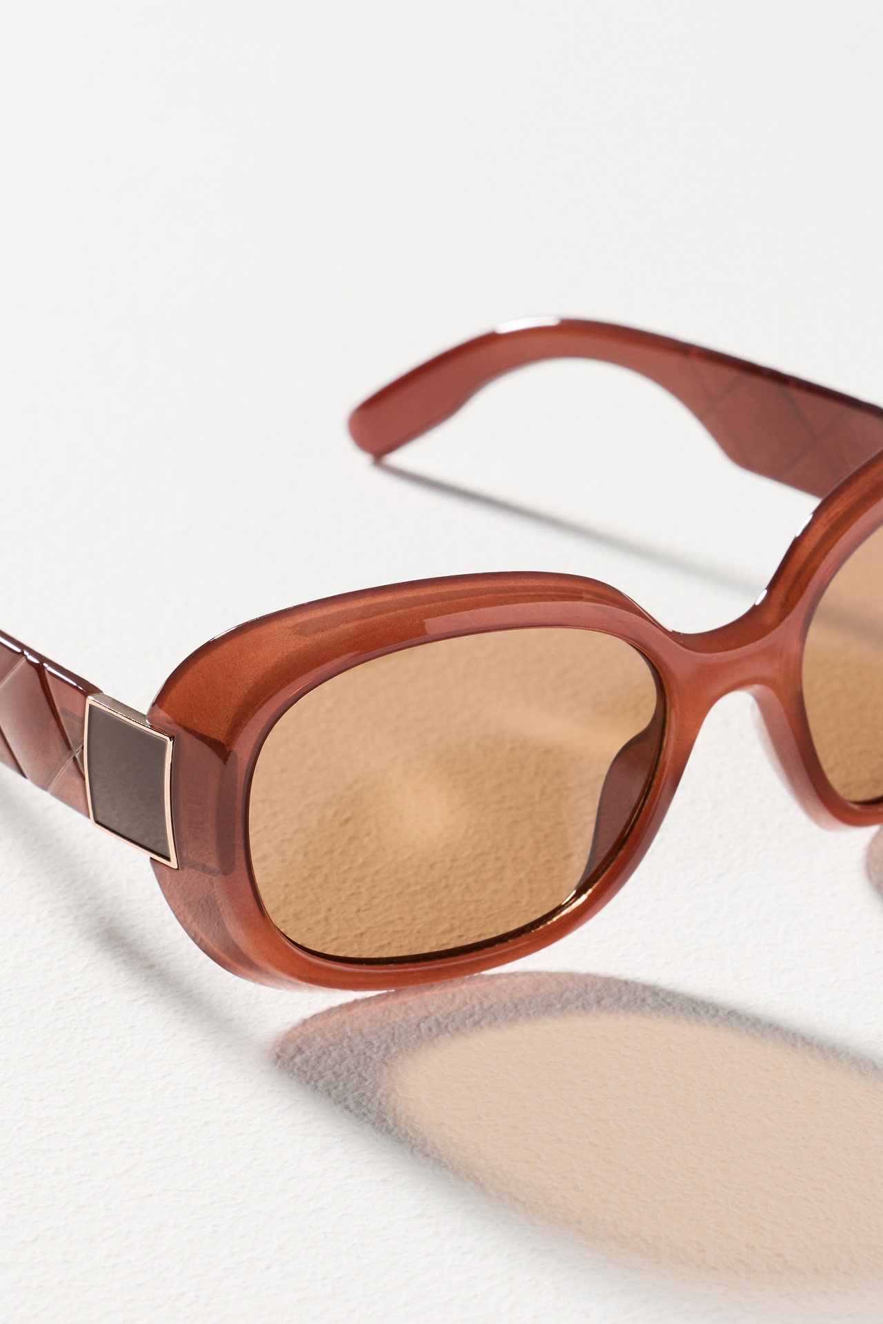 I-SEA Oversized Wrapped Circle Sunglasses