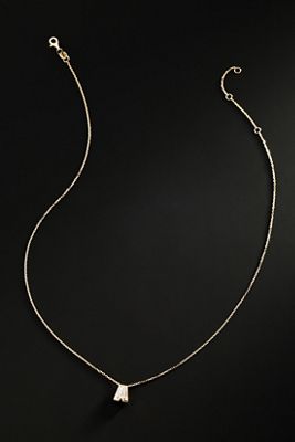 Orianne Lab Grown Diamond Initial Bezel Necklace