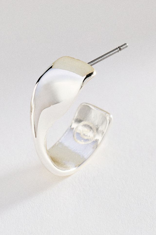 Ettika Heirloom Twist Small Hoop Earrings #1