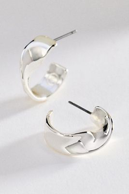 Ettika Heirloom Twist Small Hoop Earrings