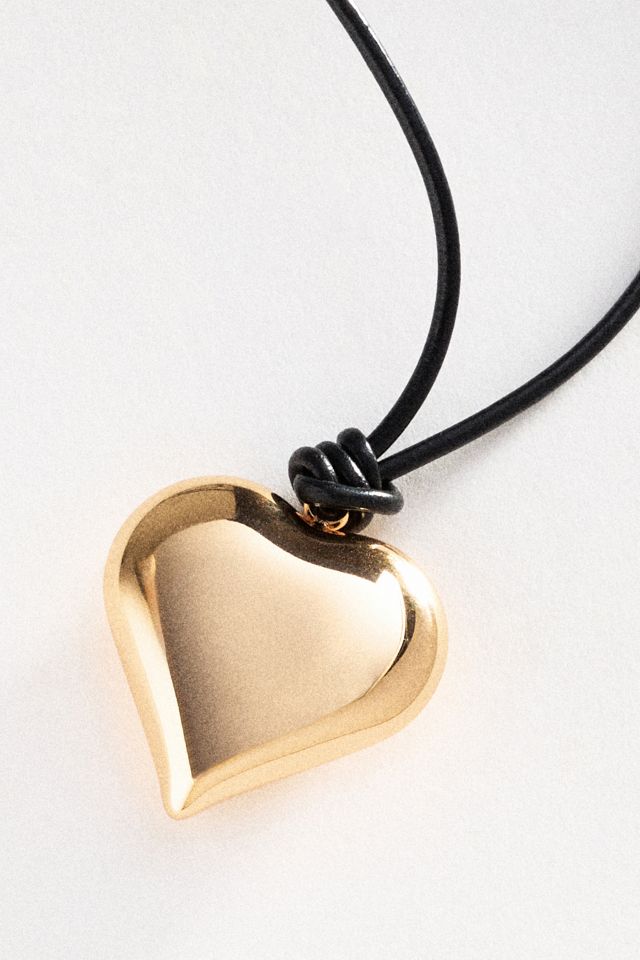Ettika Heart Pendant Adjustable Cord Necklace #1