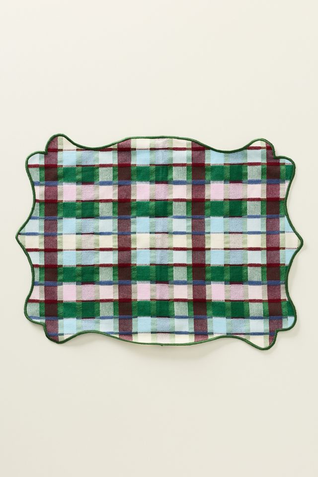 Gloria Cotton Plaid Placemat #1