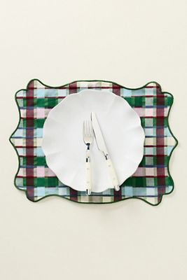 Gloria Cotton Plaid Placemat