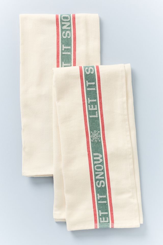 Margot Cotton Jacquard Dish Towels, Set of 2 #1