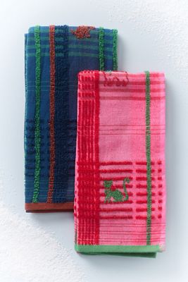 Viviana Cotton Dish Towels, Set of 2