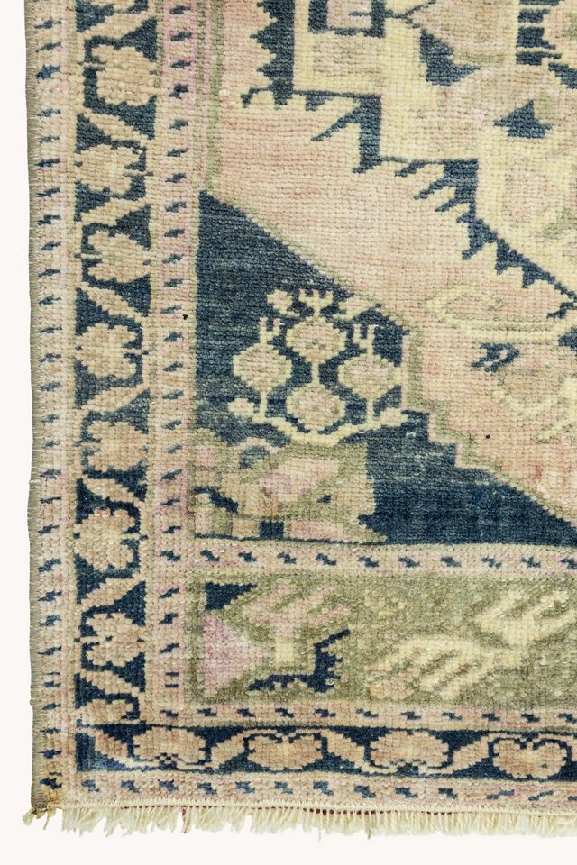 District Loom Vintage Turkish Mini Rug No. 744 #1