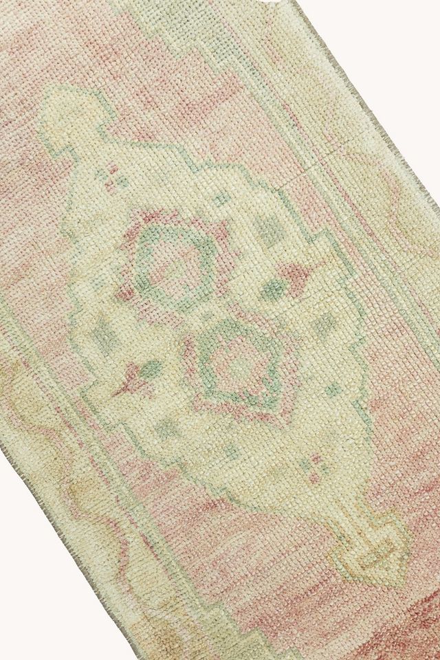 District Loom Vintage Turkish Mini Rug No. 752 #1