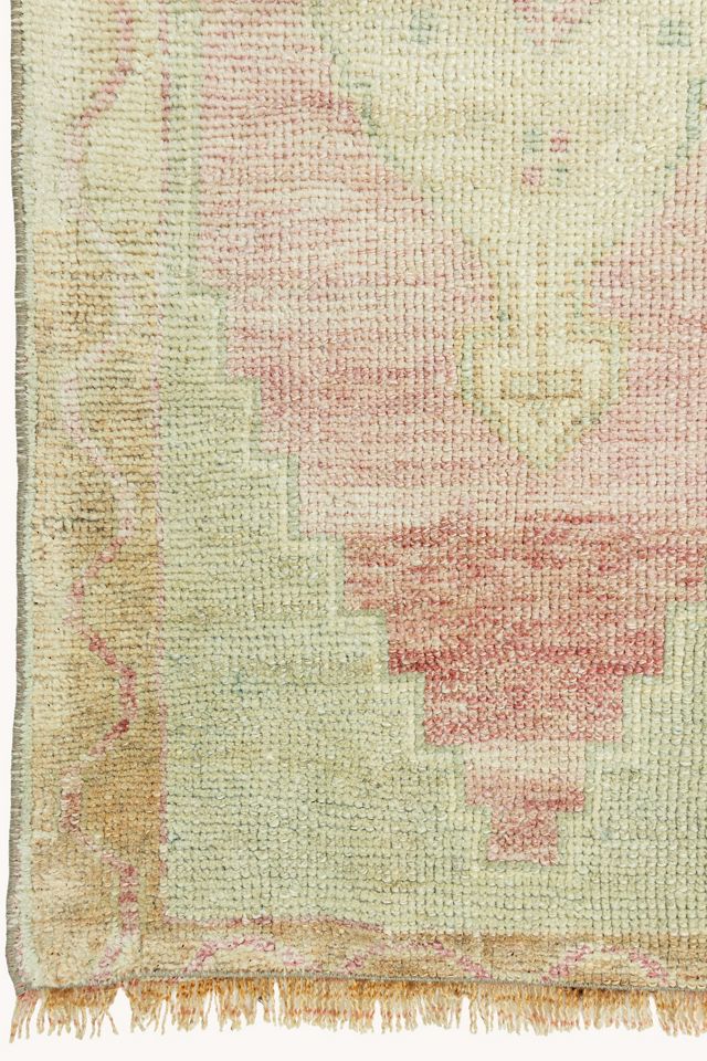 District Loom Vintage Turkish Mini Rug No. 752 #2