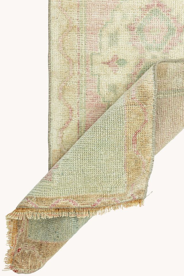District Loom Vintage Turkish Mini Rug No. 752 #3