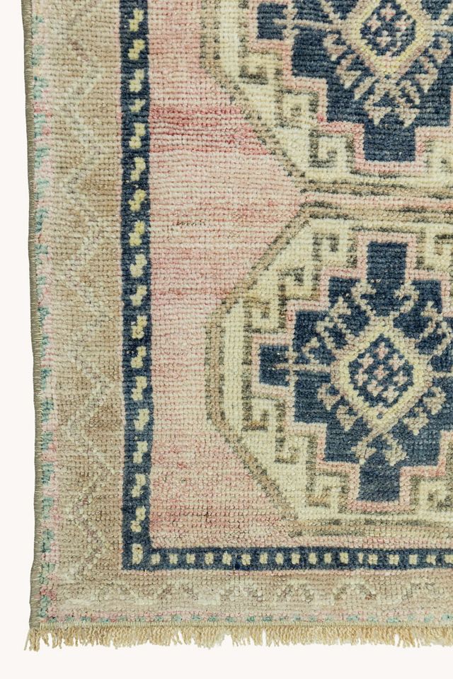 District Loom Vintage Turkish Mini Rug No. 767 #1