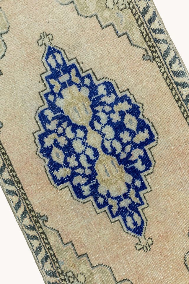 District Loom Vintage Turkish Mini Rug No. 773 #2