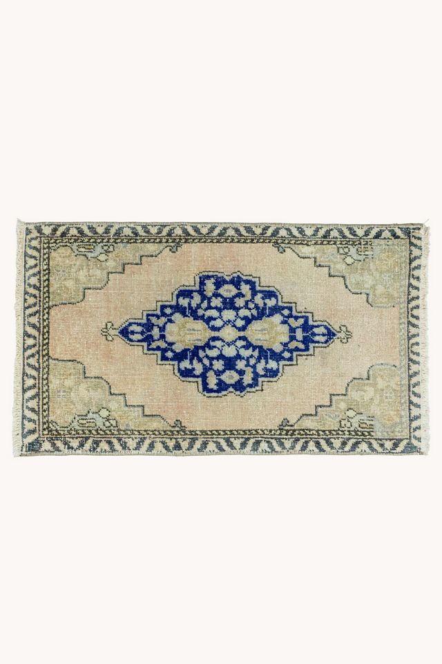 District Loom Vintage Turkish Mini Rug No. 773 #4