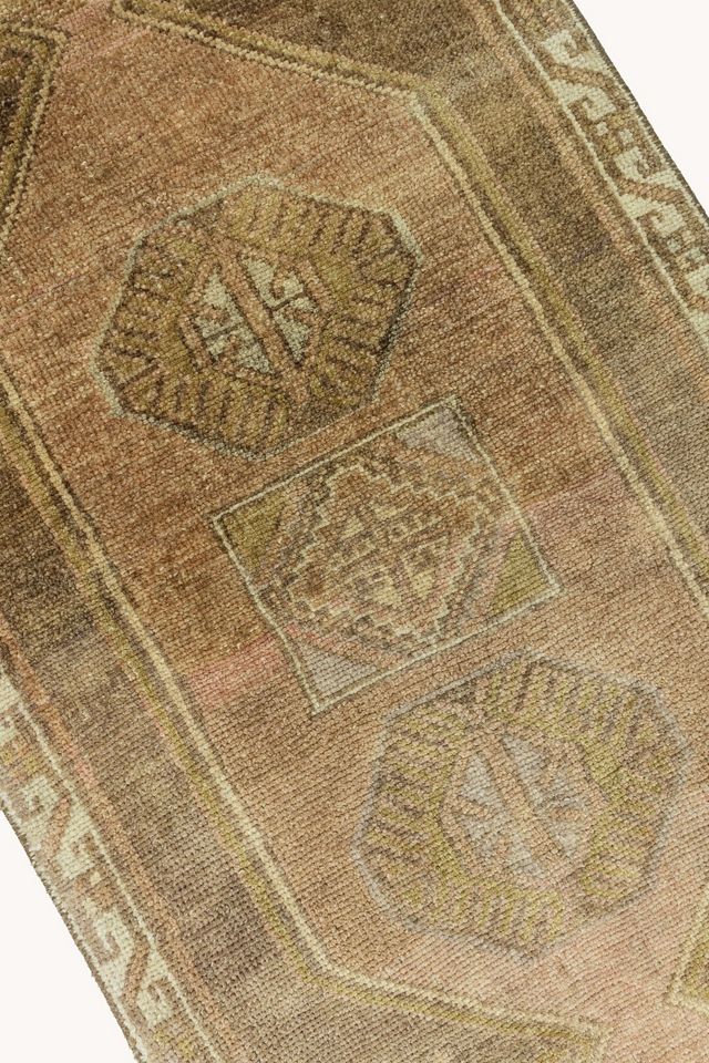 District Loom Vintage Turkish Mini Rug No. 738 #2