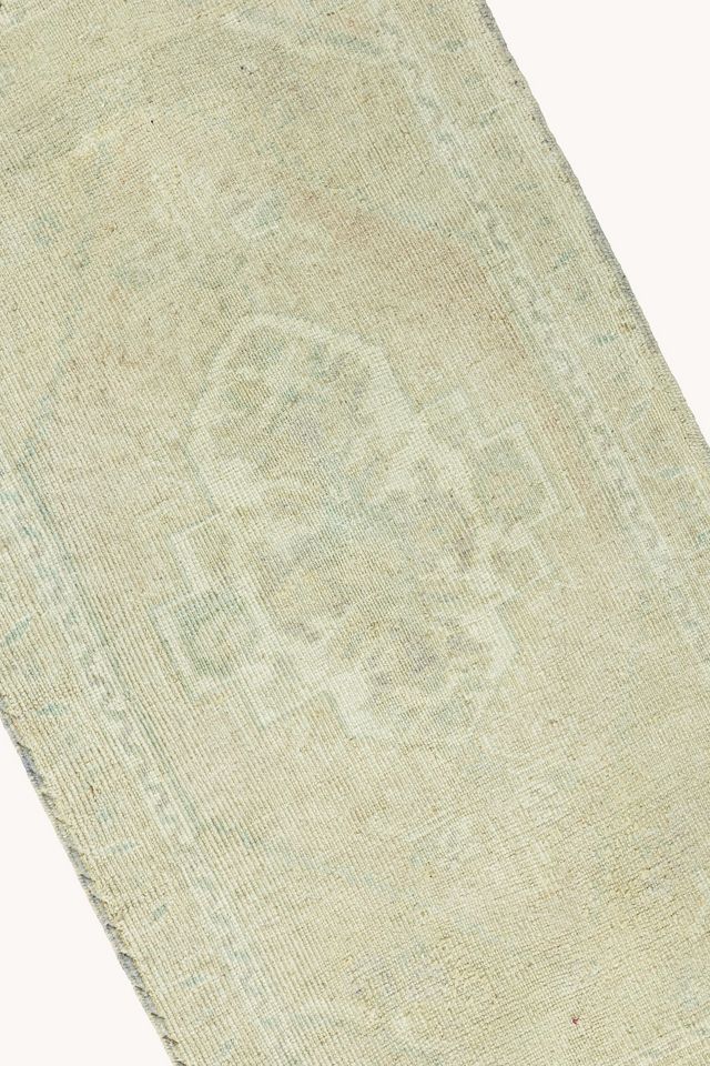 District Loom Vintage Turkish Mini Rug No. 747 #2