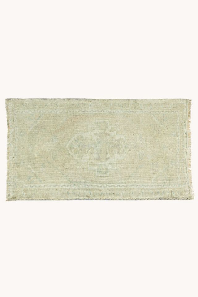 District Loom Vintage Turkish Mini Rug No. 747 #4