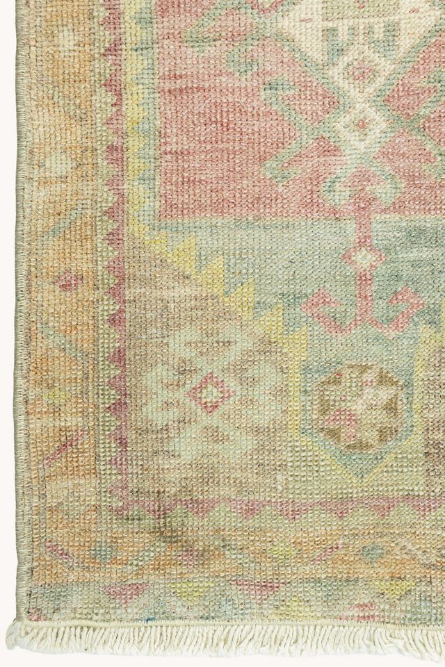 District Loom Vintage Turkish Mini Rug No. 749 #1