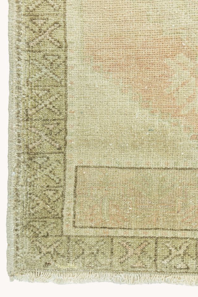 District Loom Vintage Turkish Mini Rug No. 758 #1