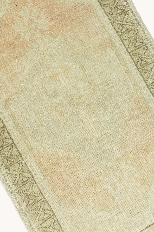 District Loom Vintage Turkish Mini Rug No. 758 #2
