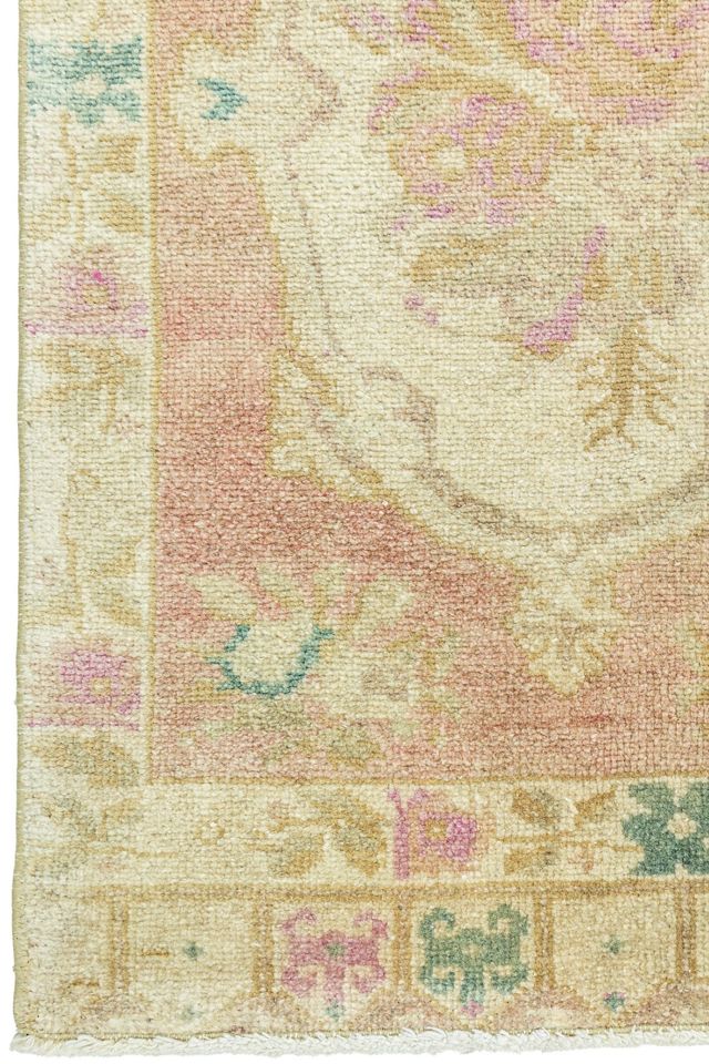 District Loom Vintage Turkish Mini Rug No. 759 #1