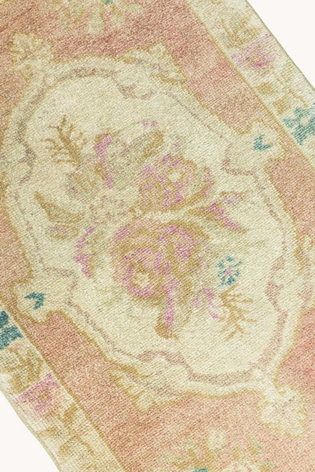 District Loom Vintage Turkish Mini Rug No. 759 #2