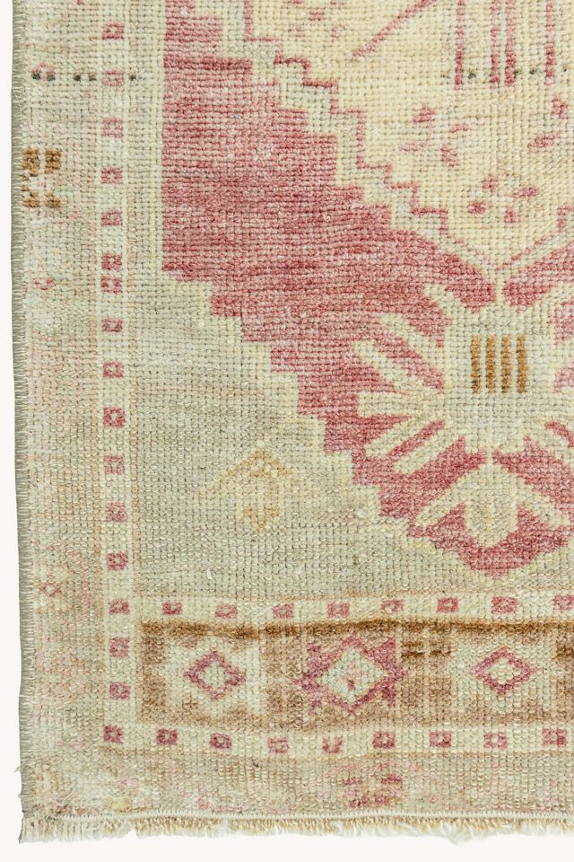 District Loom Vintage Turkish Mini Rug No. 765 #1