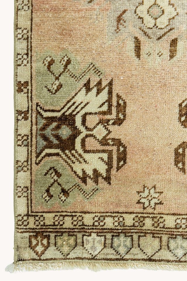 District Loom Vintage Turkish Mini Rug No. 772 #1