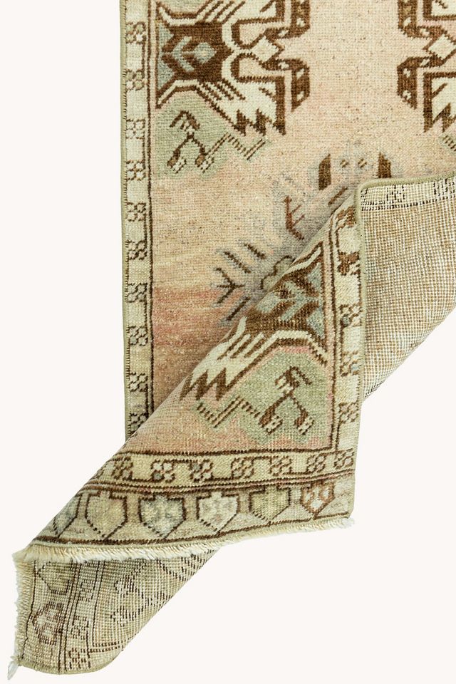 District Loom Vintage Turkish Mini Rug No. 772 #3