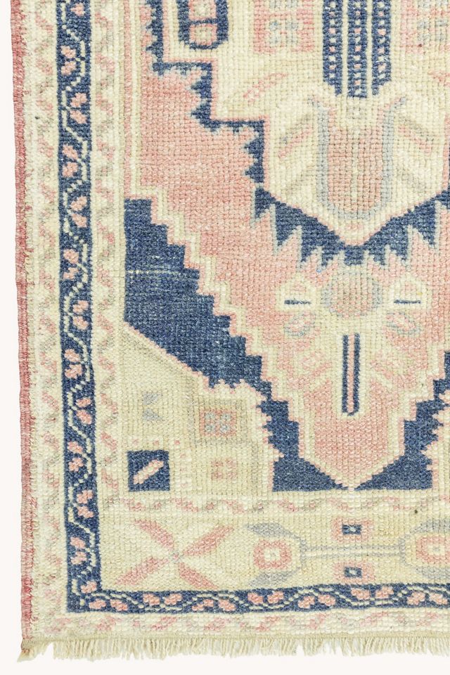 District Loom Vintage Turkish Mini Rug No. 774 #1