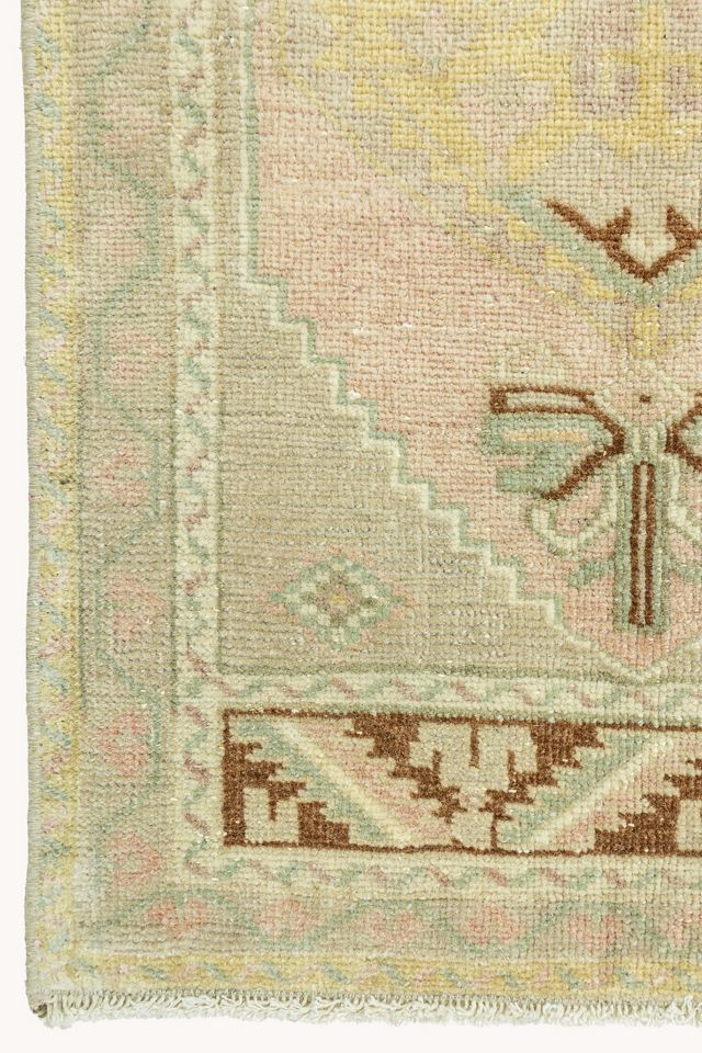 District Loom Vintage Turkish Mini Rug No. 782 #1