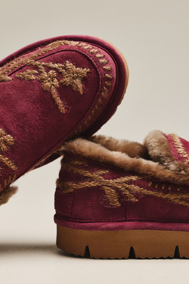 Laidback London Jude Blossom Embroidered Slippers #2