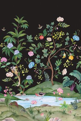 Myanmar Lagoon Nature Wall Mural