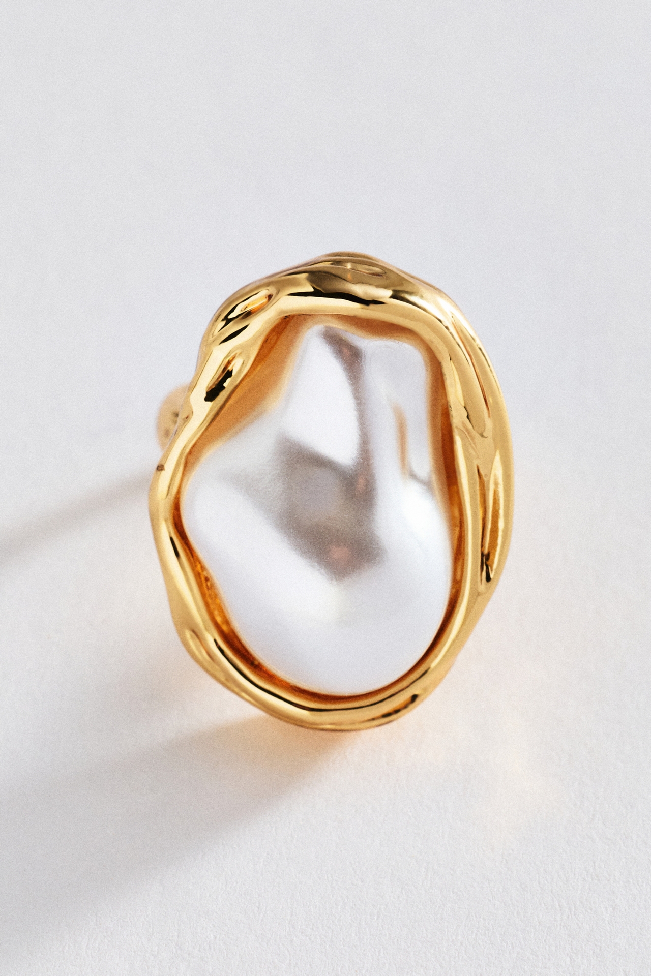 Large Pearl Ring