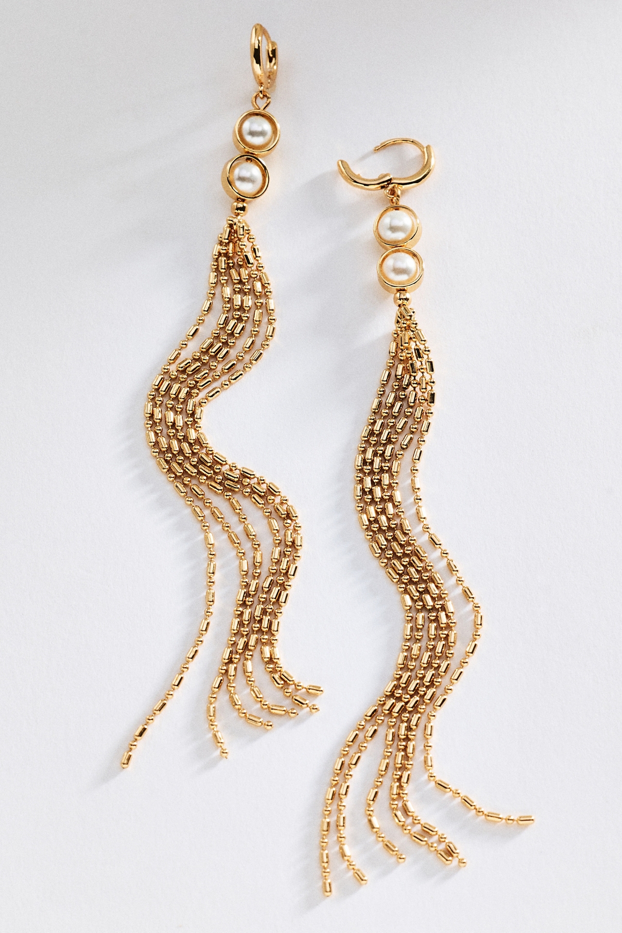 Pearl Fringe Earrings