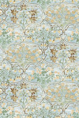 Vesperwild Botanical Damask Wallpaper 