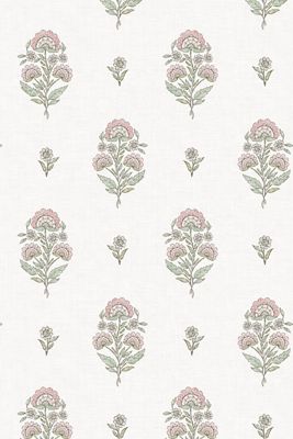 Floral Spot Matte Peel-and-Stick Wallpaper