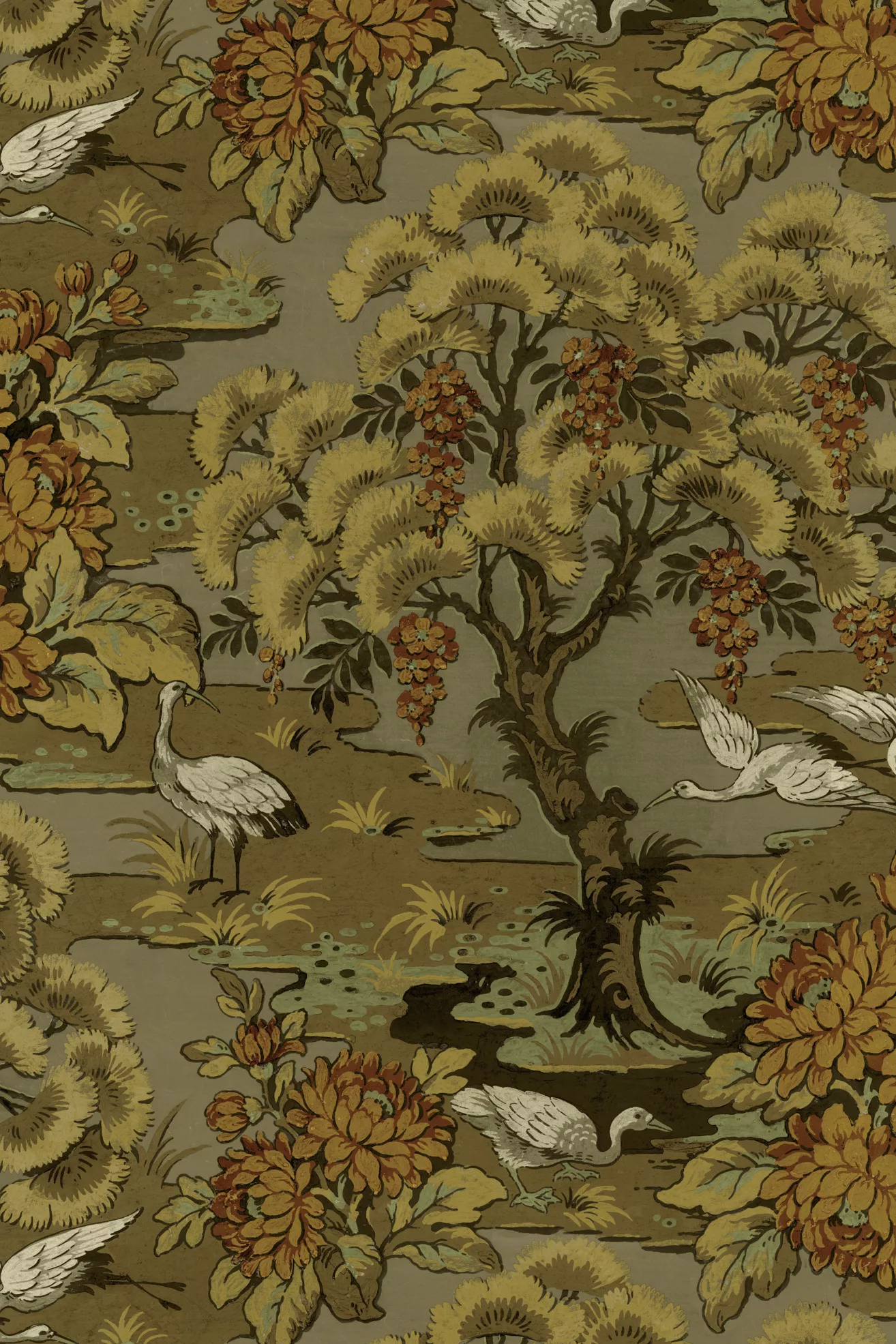 Hanae Trees Botanical Wallpaper - thumbnail 2