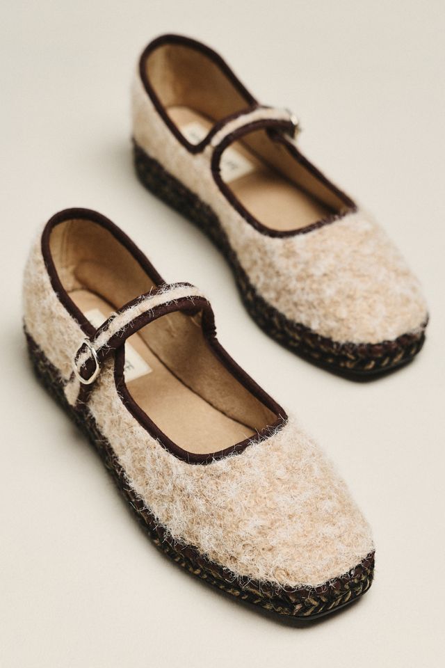 Naguisa Peonia Mary Jane Flats #1