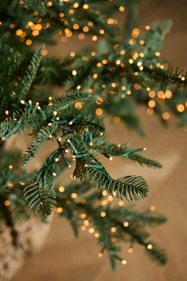 Faux Pre-Lit Noble Fir, 7.5’ #1