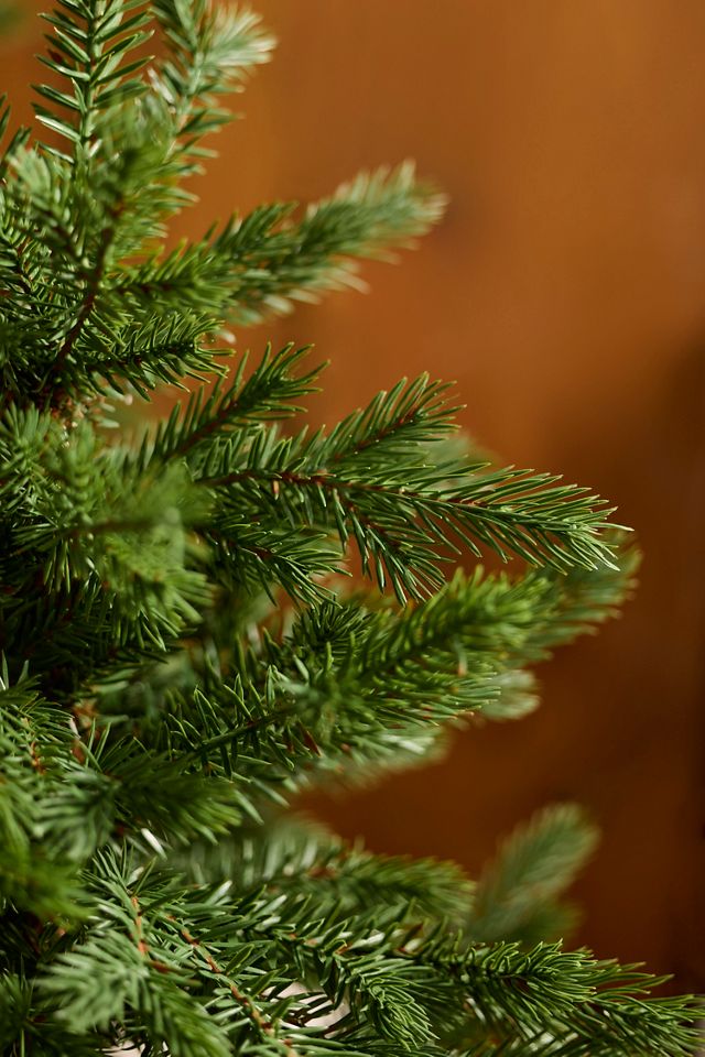 Artificial Wooden Base Miniature Fir Tree #5