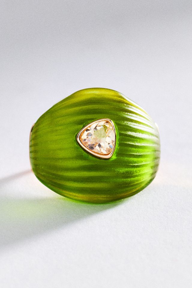 Chunky Resin Ring #1
