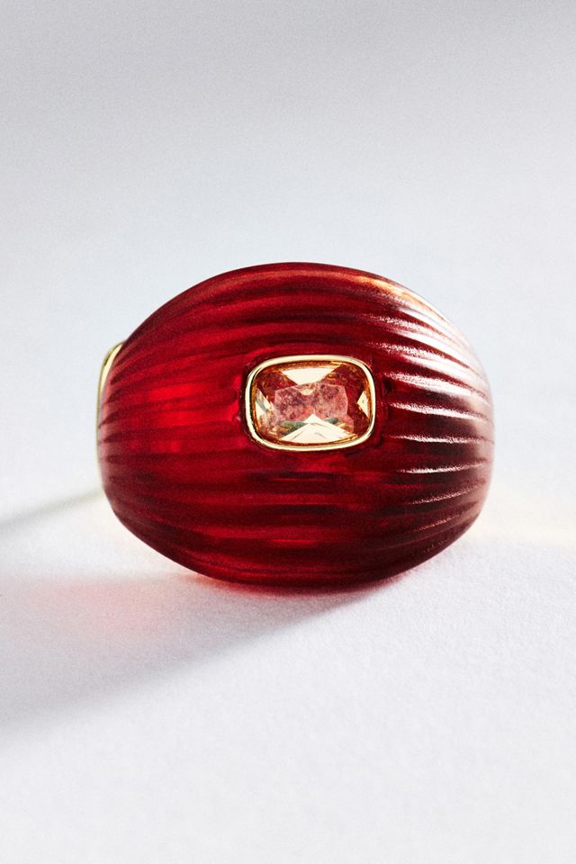 Chunky Resin Ring #1