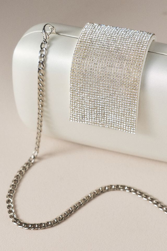 Olga Berg Selene Crystal Clutch #1