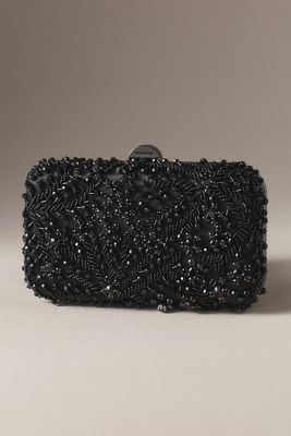 Olga Berg Solange Beaded Clutch