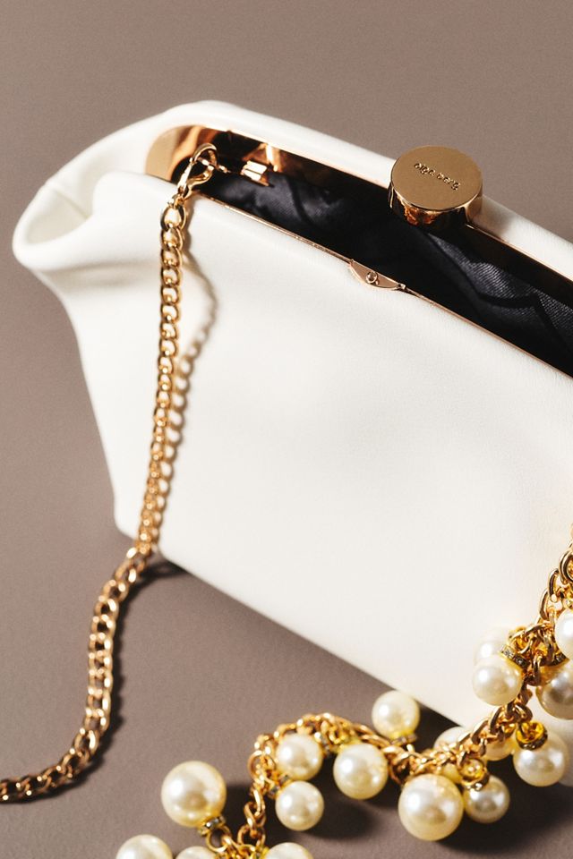 Olga Berg Marina Pearl Clutch #1