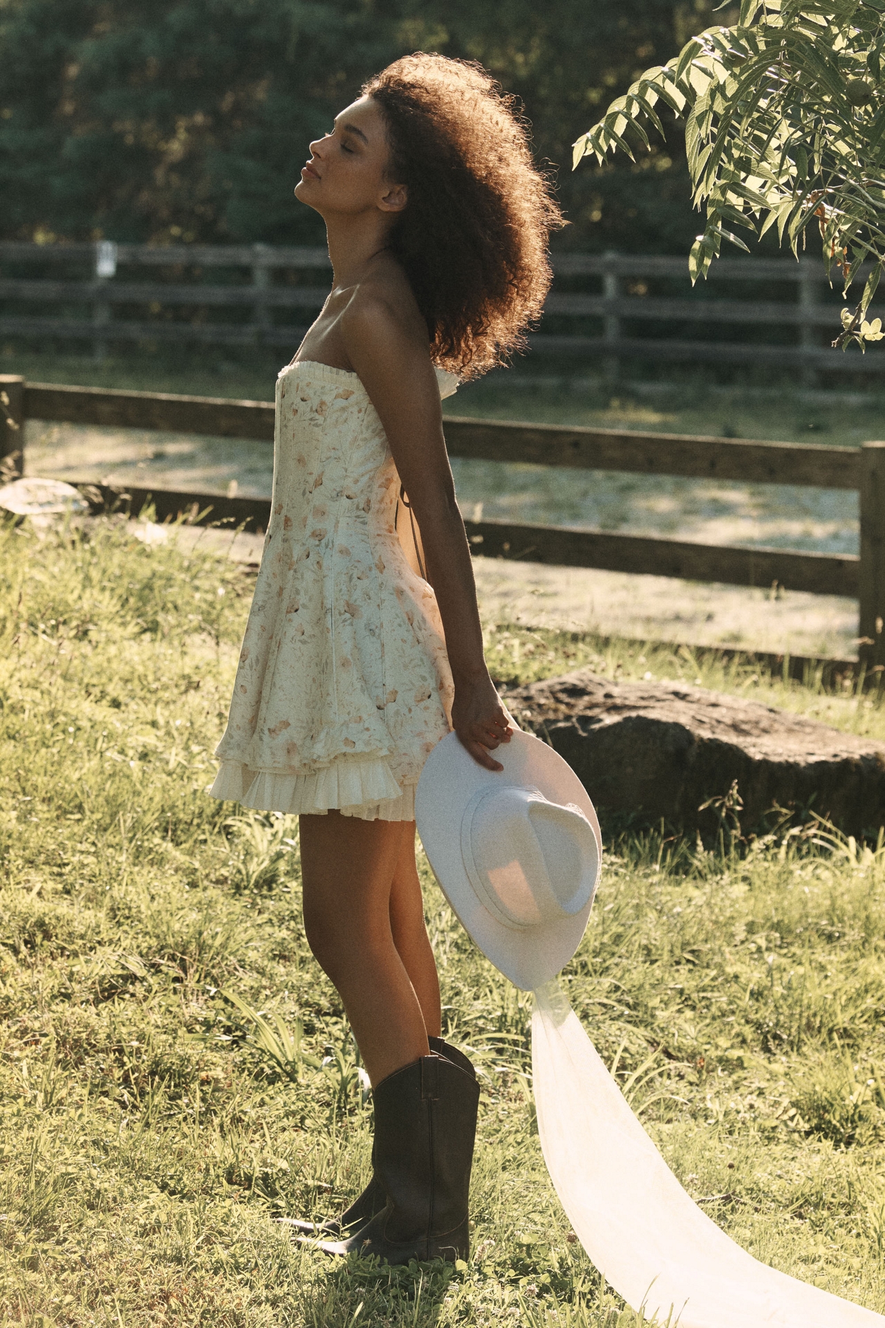 V. Chapman x Kristopher Brock Mallorca 100% Cotton Mini Dress