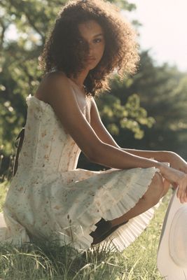 V. Chapman x Kristopher Brock Mallorca 100% Cotton Mini Dress